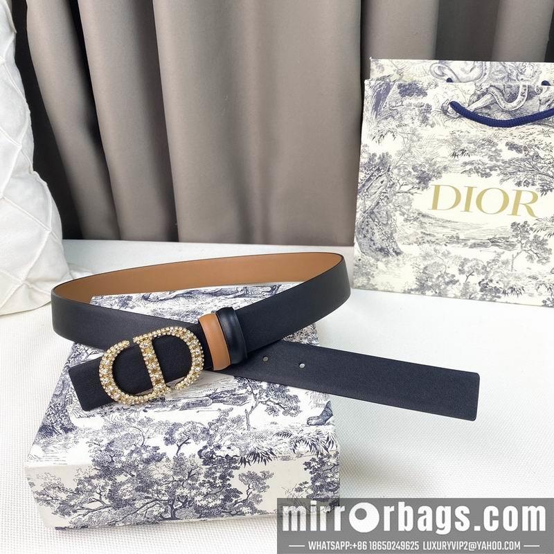 Dior belt 30mmX95-115cm 7D33