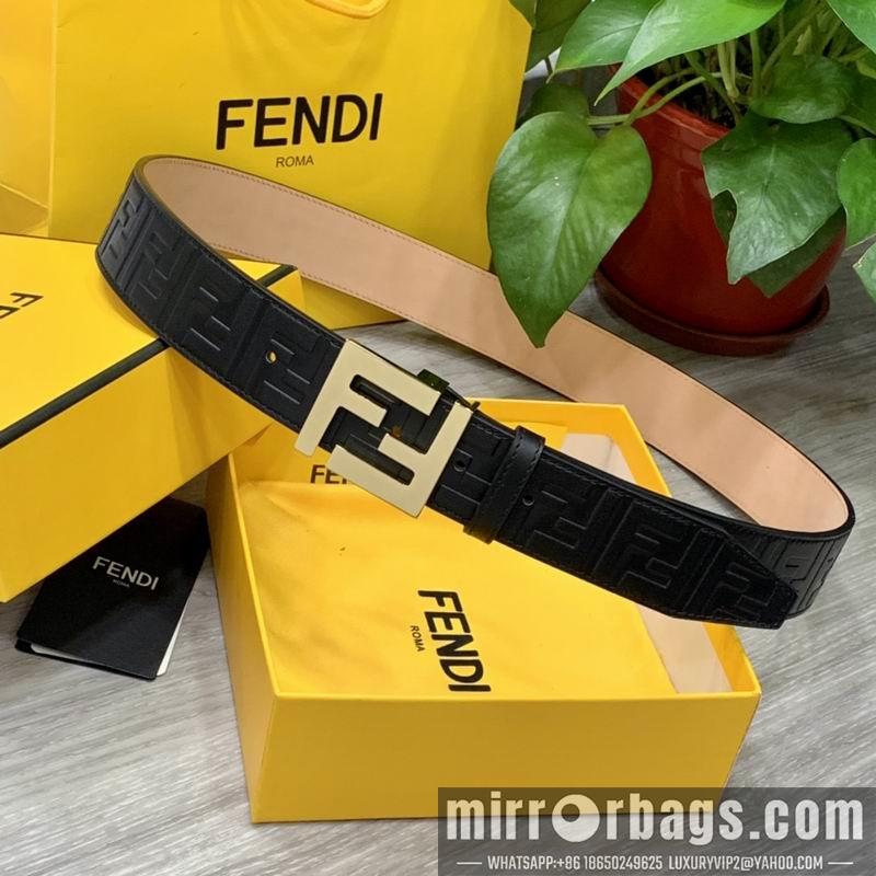 Fendi belt 38mmX95-125cm 7D01
