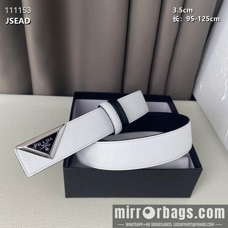 Prada belt 35mmX95-125CM 8L04