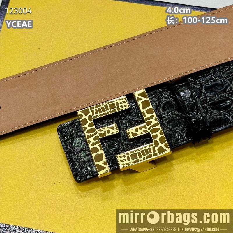 Fendi belt 40mmX100-125cm 8L78