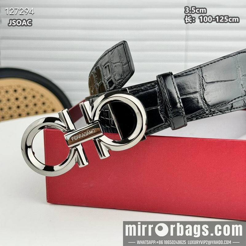 Ferragamo belt 35mmX100-125cm 8L85
