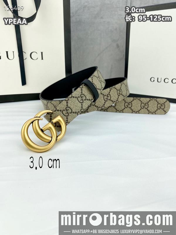 Gucci belt 30mmX95-125cm 8L19