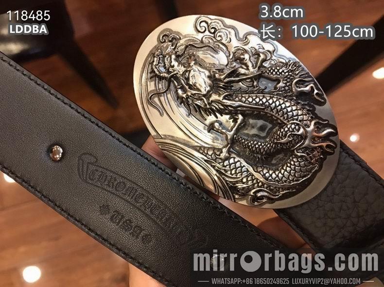 Chrome Hearts belt 38mmX100-125cm 8L12
