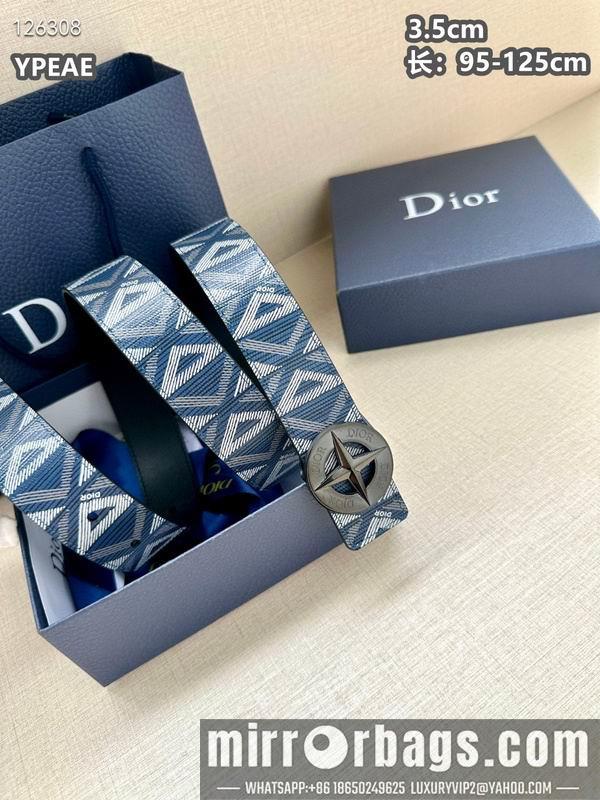 Dior belt 35mmX95-125cm 8L18