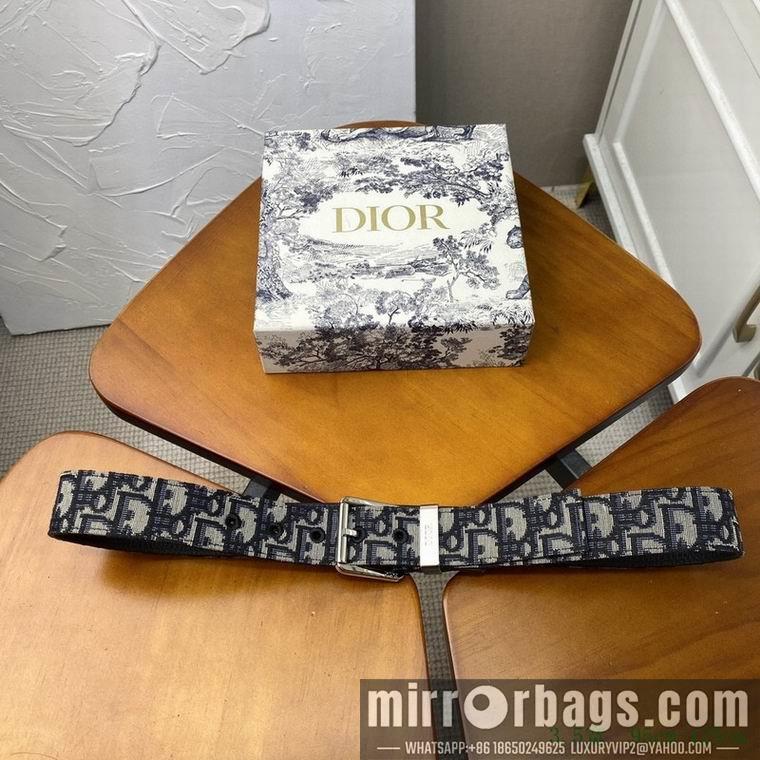 Dior belt 35mmX95-125cm 7D03