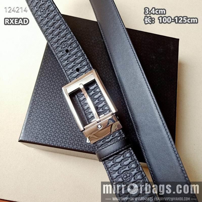Montblanc belt 34mmX100-125cm 8L06