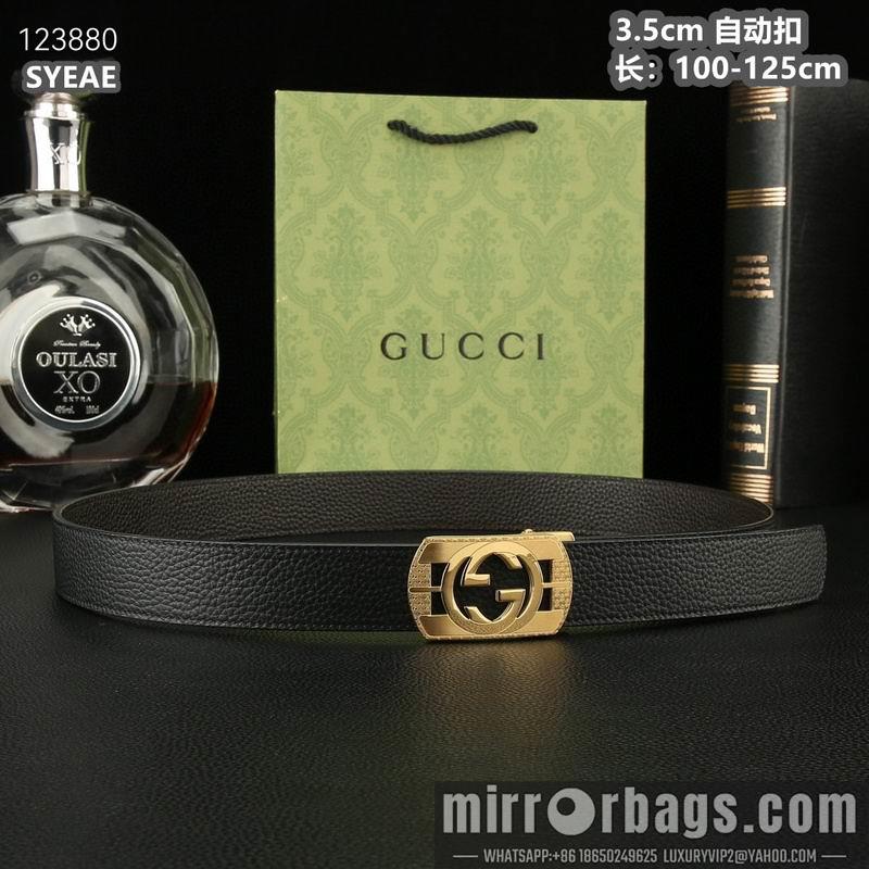 Gucci belt 35mmX100-125cm 8L37