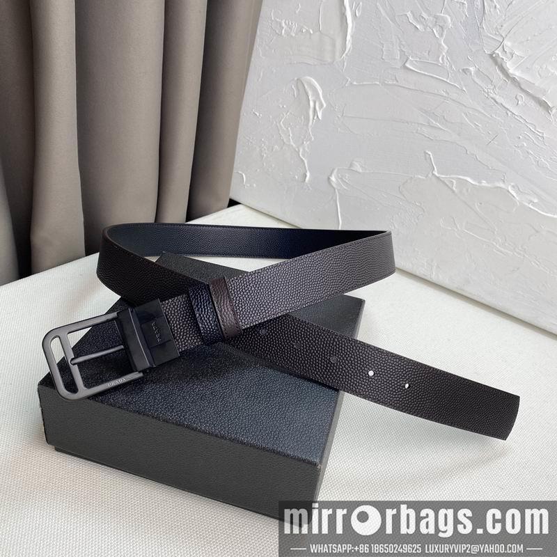 Prada belt 35mmX95-125cm 7D02