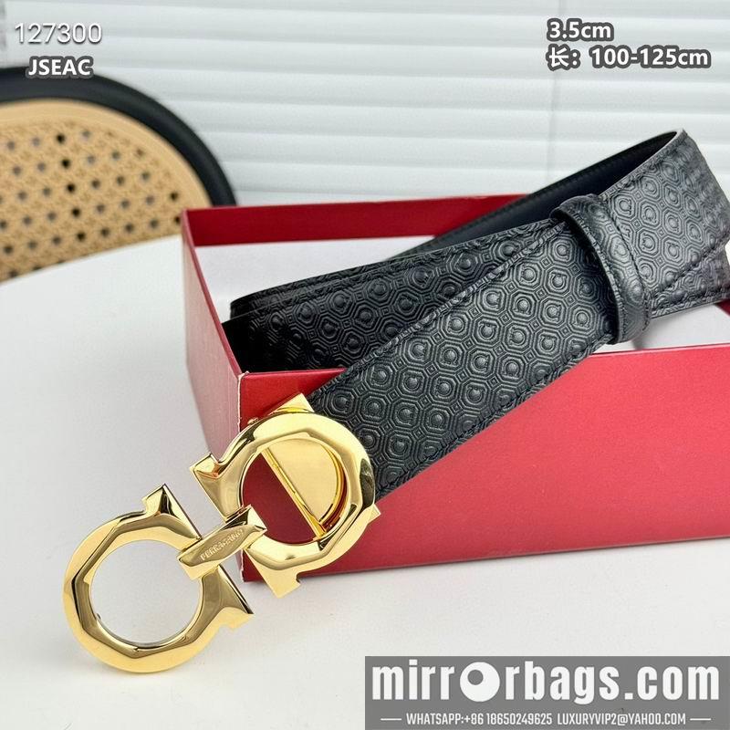 Ferragamo belt 35mmX100-125cm 8L87