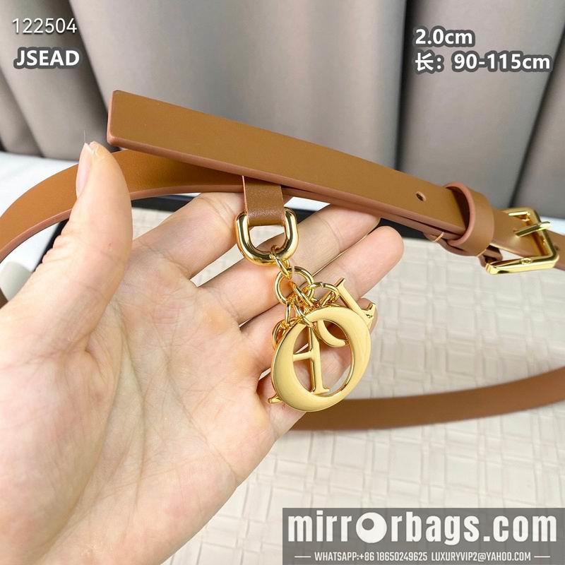Dior belt 20mmX90-115cm 8L21