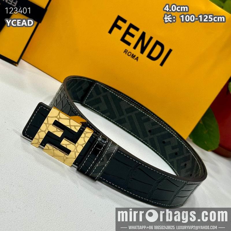 Fendi belt 40mmX100-125cm 8L61