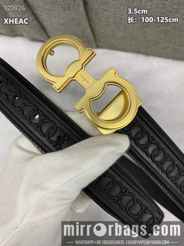 Ferragamo belt 35mmX100-125cm 8L45