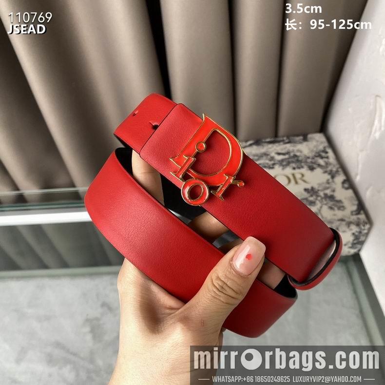 Dior Belt 35mm 95-125cm 8L06