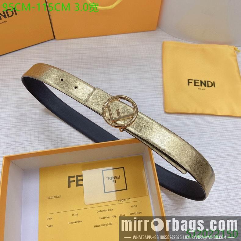 Fendi Belt 30mmX95-115cm 7D