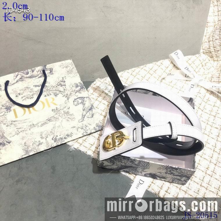 Dior Belt 20mmX90-110cm 8L12