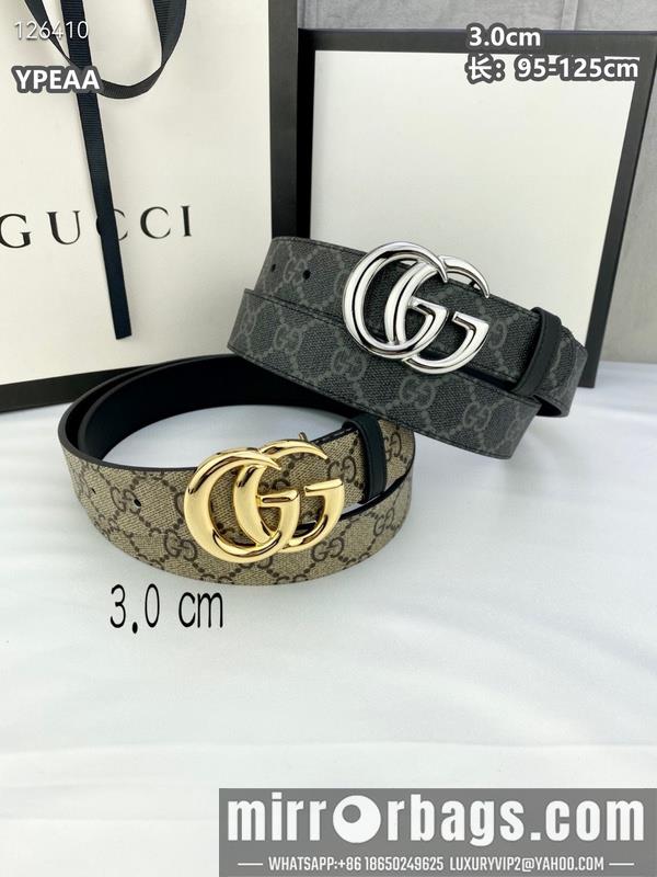 Gucci belt 30mmX95-125cm 8L19