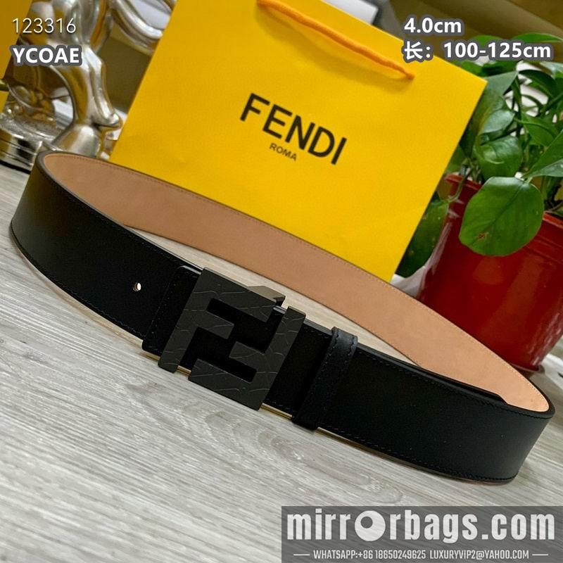 Fendi belt 40mmX100-125cm 8L49