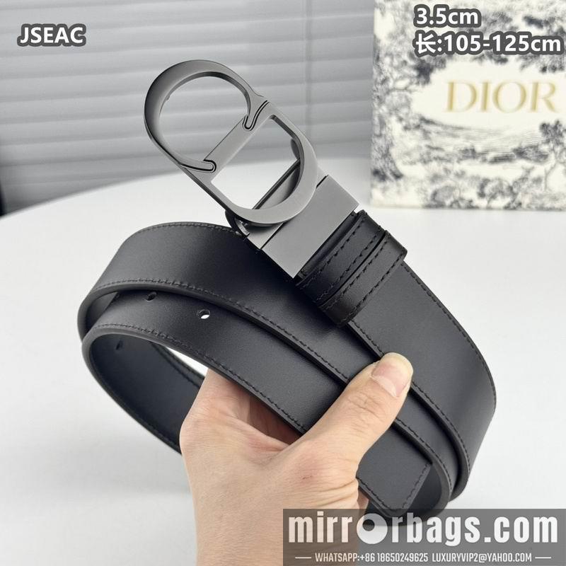 Dior belt 35mmX105-125cm 8L35