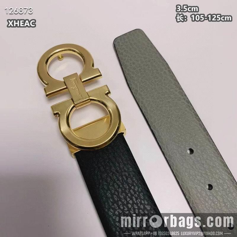 Ferragamo belt 35mmX105-125cm 8L106