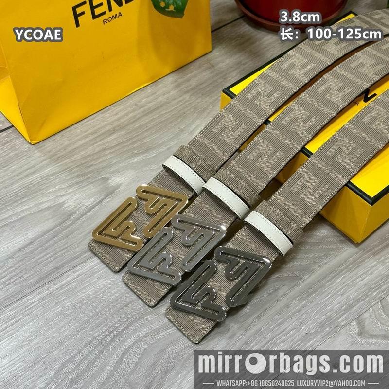 Fendi belt 38mmX100-125cm 8L30