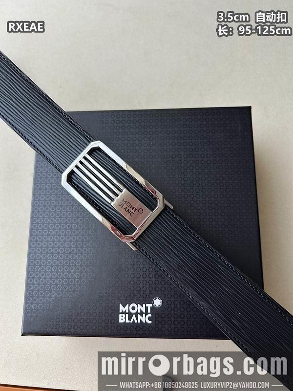 Montlanc belt 35mmX100-125cm 8L77