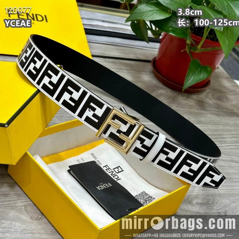 Fendi belt 38mmX100-125cm 8L09