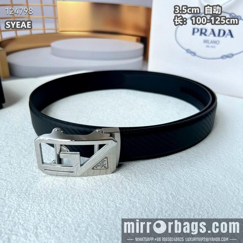 Prada belt 35mmX100-125cm 8L53