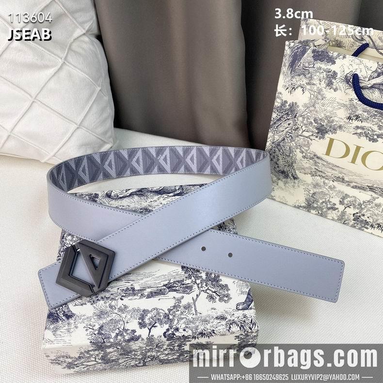Dior belt 38mmX100-125cm 8L02