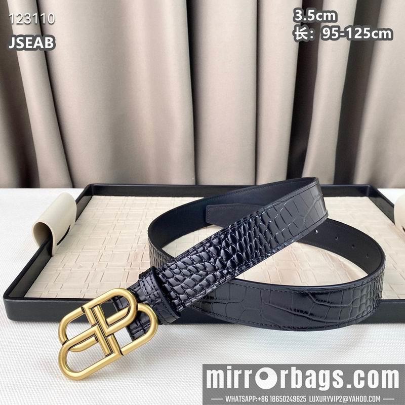 Balenciaga belt 35mmX95-125cm 8L08