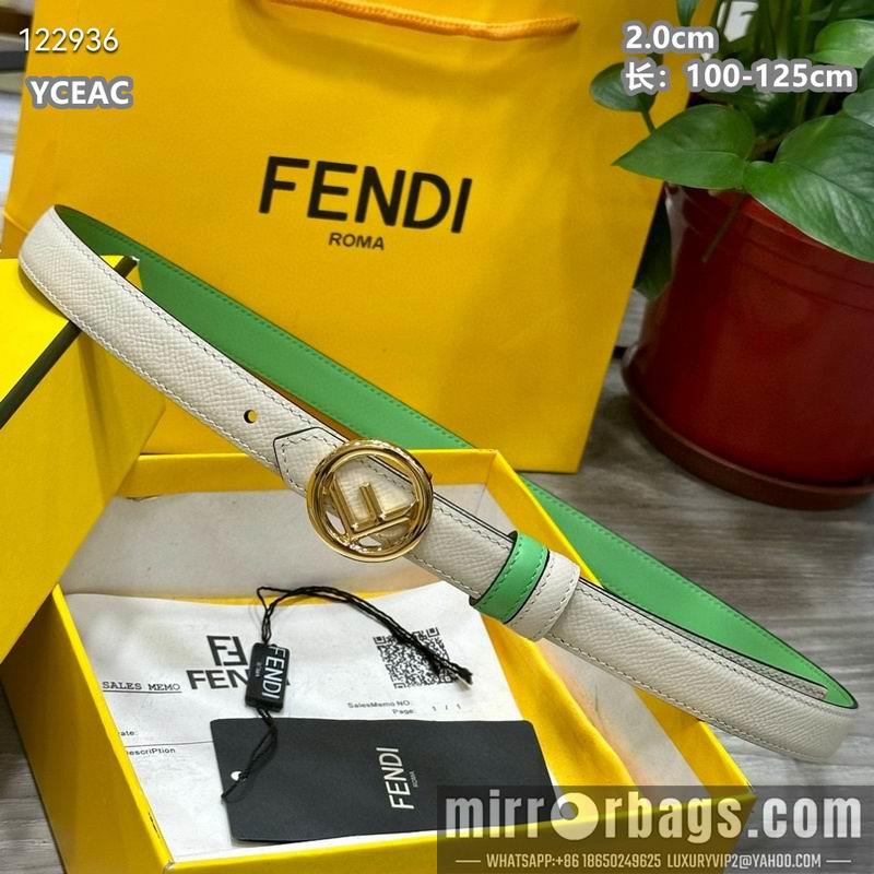 Fendi belt 20mmX100-125cm 8L22