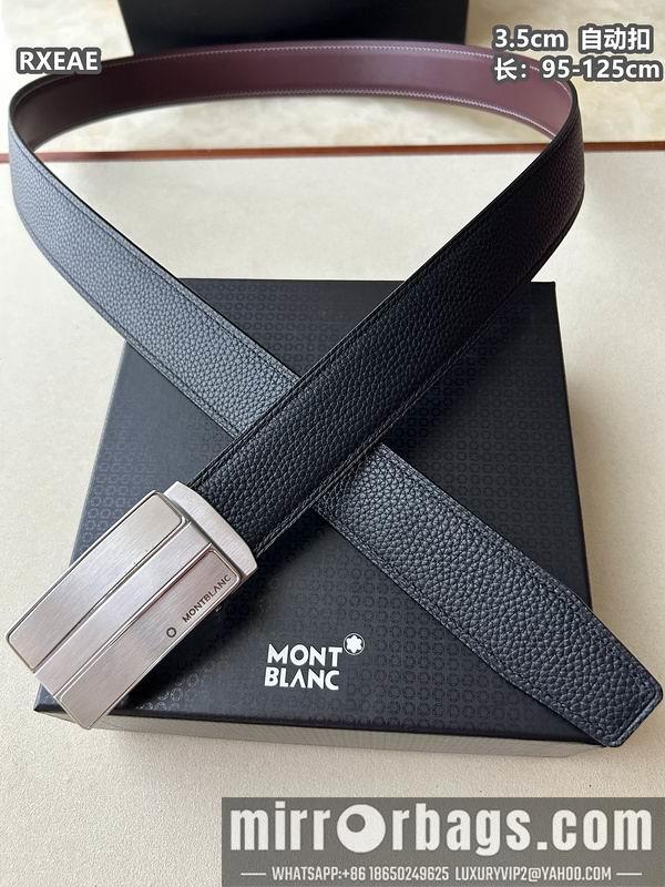 Montlanc belt 35mmX100-125cm 8L78