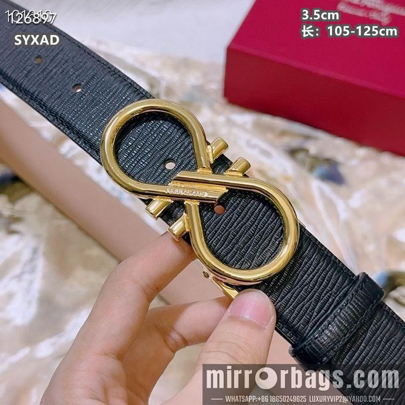 Ferragamo belt 35mmX105-125cm 8L94