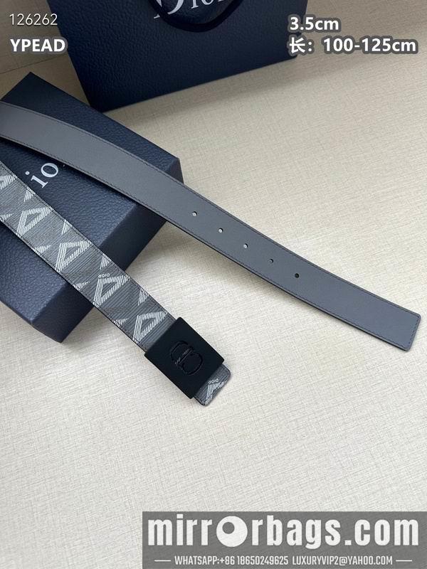 Dior belt 35mmX100-125cm 8L28