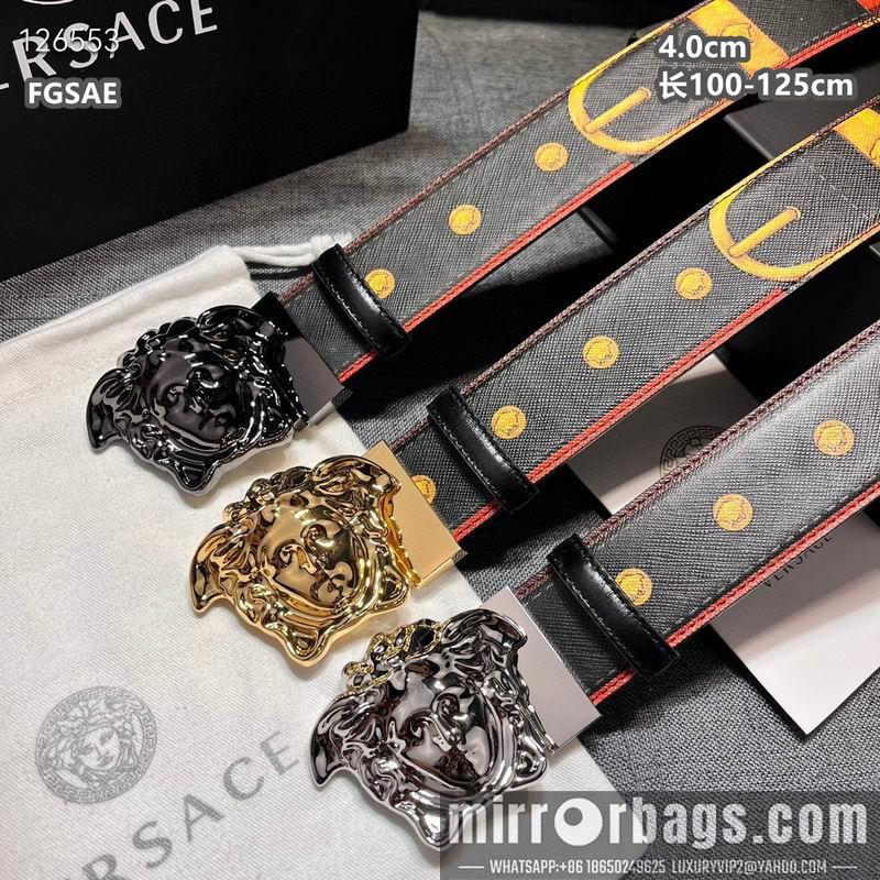 Versace belt 40mmX100-125cm 8L75