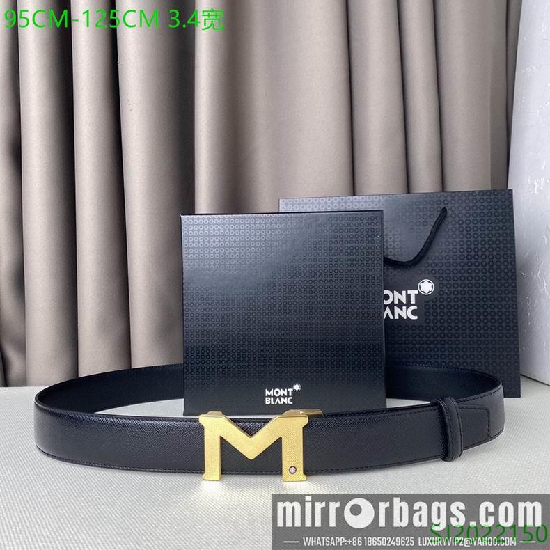 Montblanc Belt 34mmX95-125CM 7D26