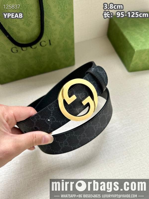 Gucci belt 38mmX95-125cm 8L08