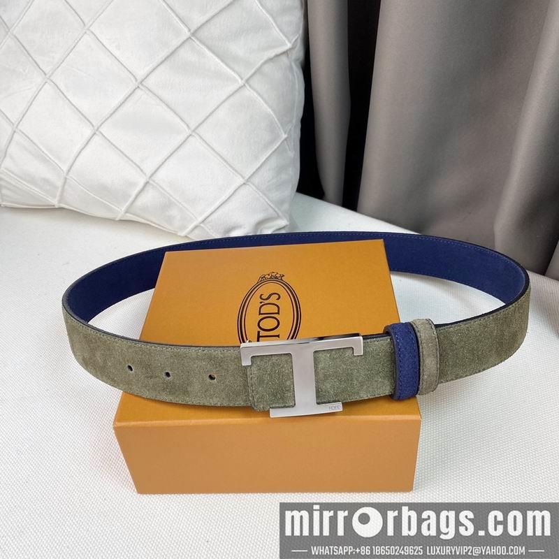Tod's belt 34mmX95-125cm 7D02