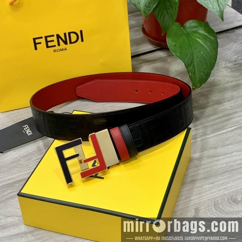 Fendi belt 38mmX95-125cm 7D04