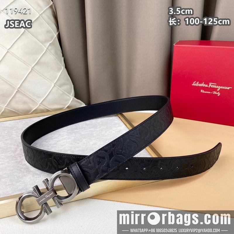 Ferragamo belt 35mmX100-125cm 8L040805