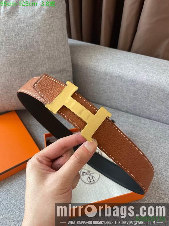 Hermes Belt 38mmX95-125cm 7D116