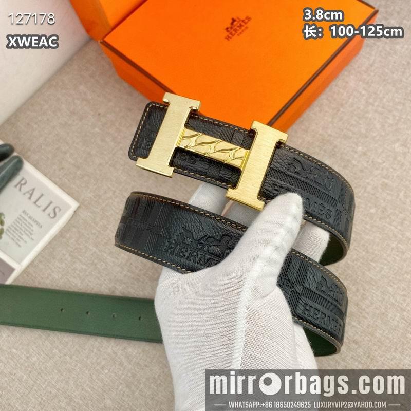 Hermes belt 38mmX100-125cm 8L37