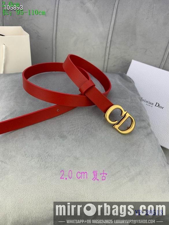 Dior Belt 20mmX95-110cm 7d08