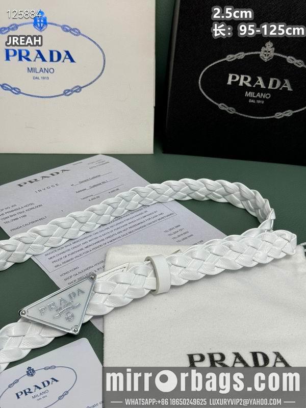 Prada belt 25mmX95-125cm 8L01