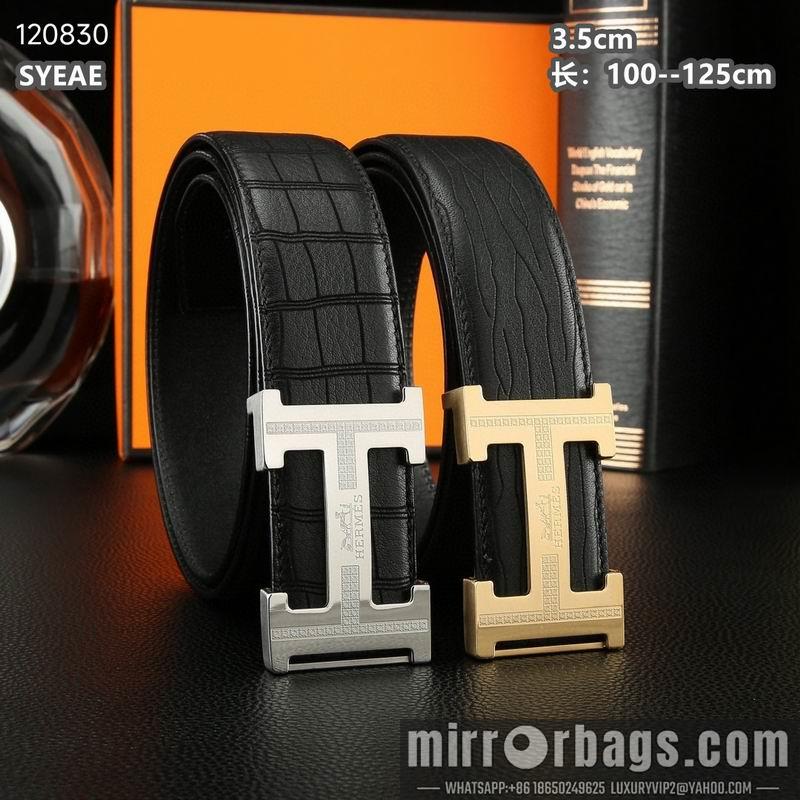 Hermes belt 35mmX100-125cm 8L072001