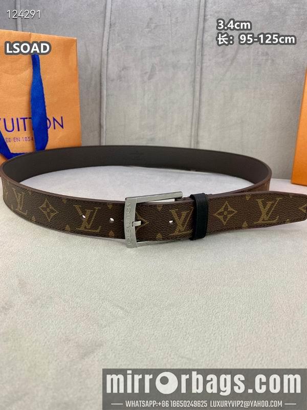 LV belt 34mmX95-125cm 8L24