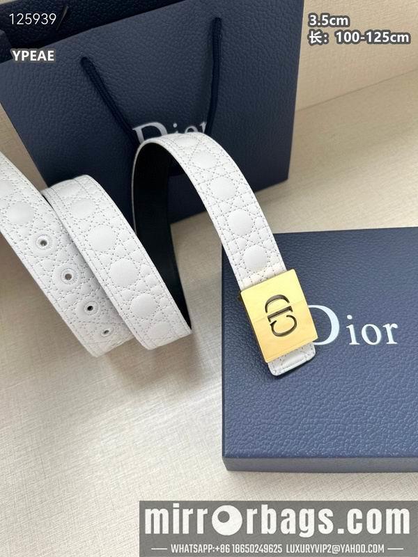 Dior belt 35mmX100-125cm 8L30