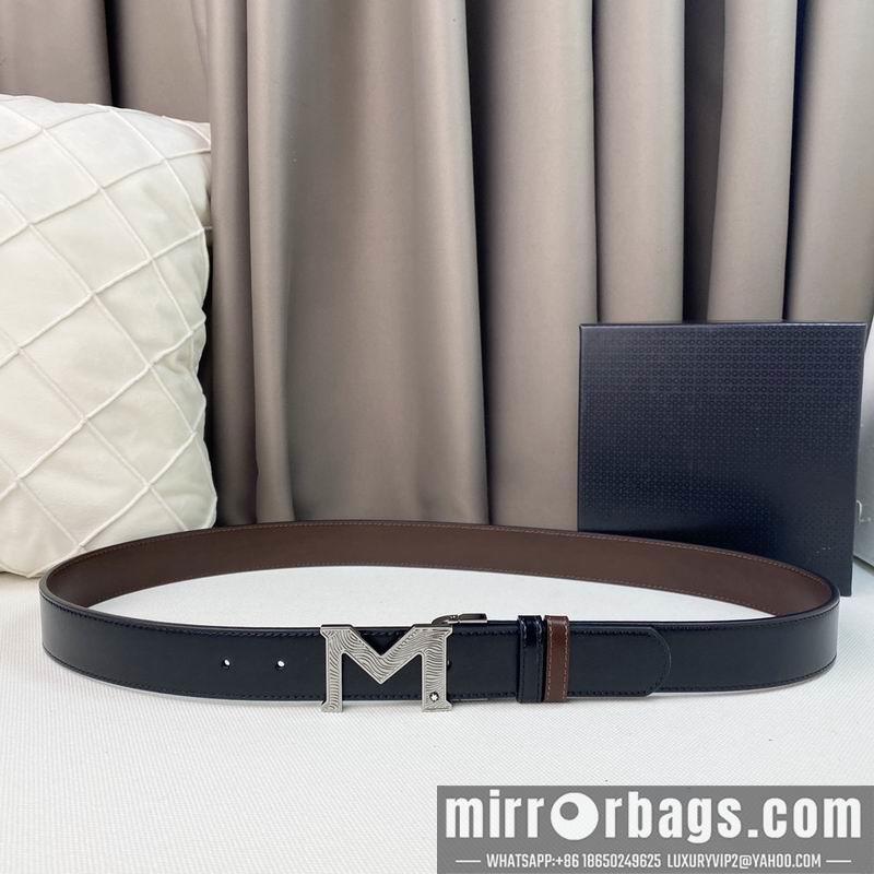 Montblanc belt 35mmX95-125cm 7D06