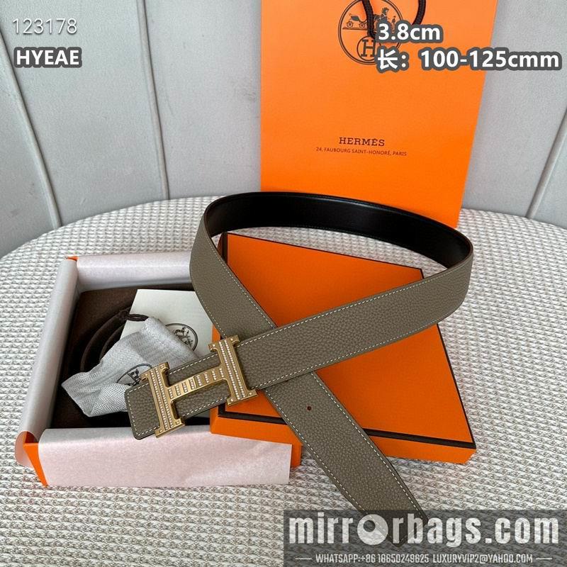 Hermes belt 38mmX100-125cm 8L17
