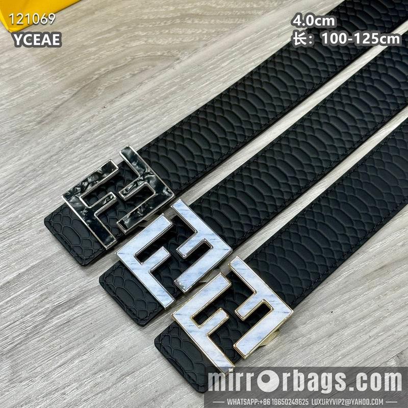 Fendi belt 40mmX100-125cm 8L110