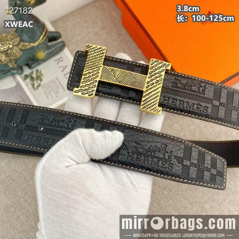 Hermes belt 38mmX100-125cm 8L38